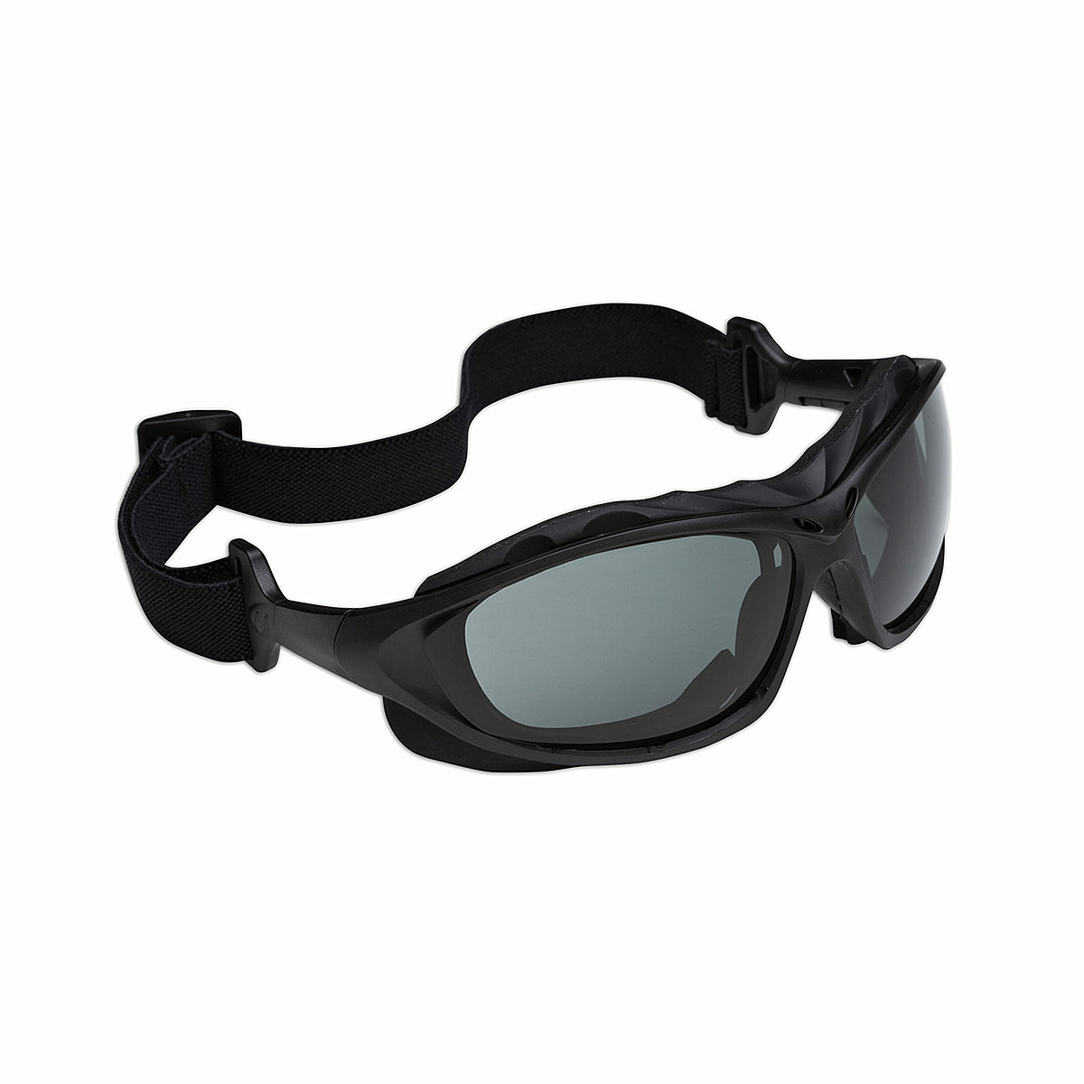 Lunettes de sécurité « SpectaGoggle » série EP900 avec sangle - Lentille gris fumée