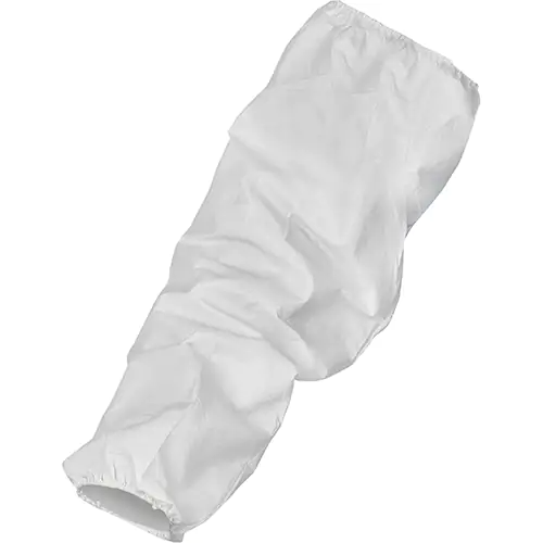 18", Sleeve Protector,  Microporous, White, 100 Pairs
