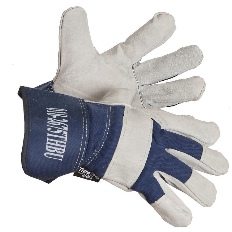 Gants en cuir tactiles Winter Hill pour homme en noir Gants en cuir tactiles Winter Hill pour homme en noir
